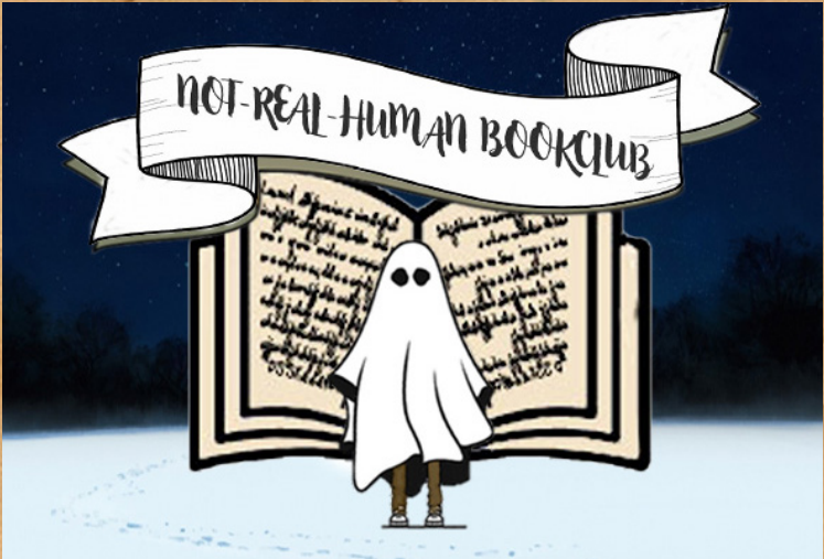 Not-Real-Human BookClub — game logo
