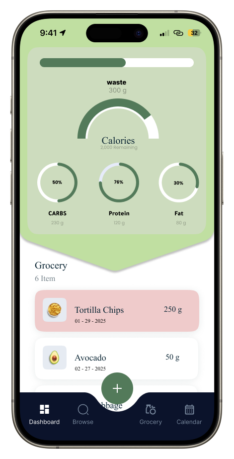 ShelfSense screen